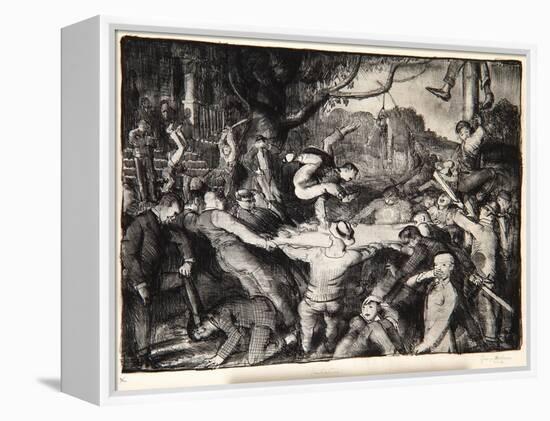 Initiation in the Frat, 1917-George Wesley Bellows-Framed Premier Image Canvas