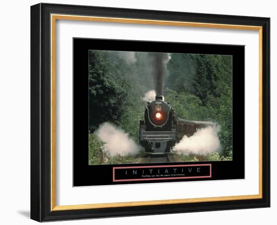 Initiative-null-Framed Art Print