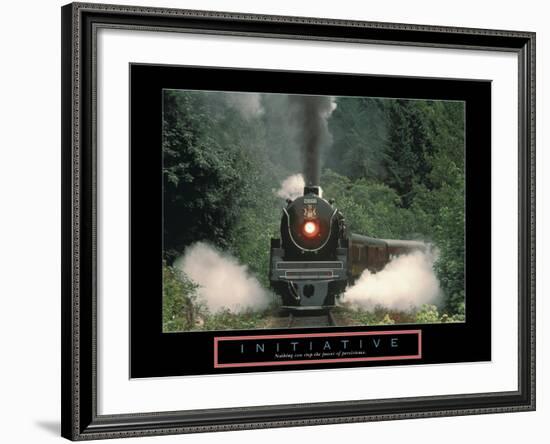 Initiative-null-Framed Art Print