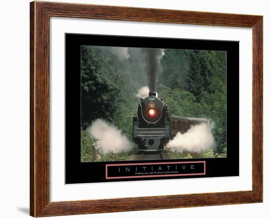 Initiative-null-Framed Art Print