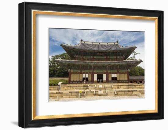 Injeongjeon Main Palace Building, Changdeokgung Palace, Seoul, South Korea, Asia-Eleanor Scriven-Framed Photographic Print