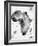 Ink Africa Map-anna42f-Framed Art Print