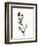 Ink Botanical Sketch VI-J. Holland-Framed Art Print