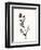 Ink Botanical Sketch VI-J. Holland-Framed Art Print