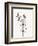 Ink Botanical Sketch X-J. Holland-Framed Art Print