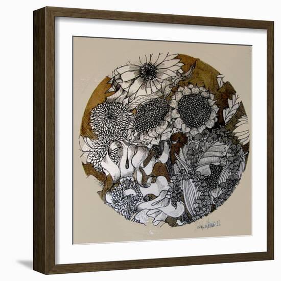 Ink drawing-Linda Arthurs-Framed Giclee Print