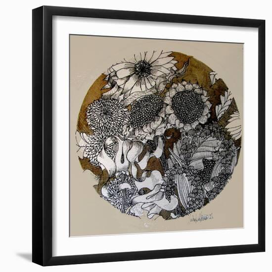 Ink drawing-Linda Arthurs-Framed Giclee Print