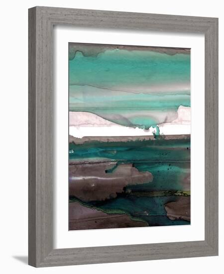 Ink Drips A-Tracy Hiner-Framed Giclee Print