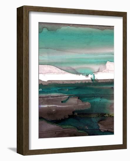 Ink Drips A-Tracy Hiner-Framed Giclee Print