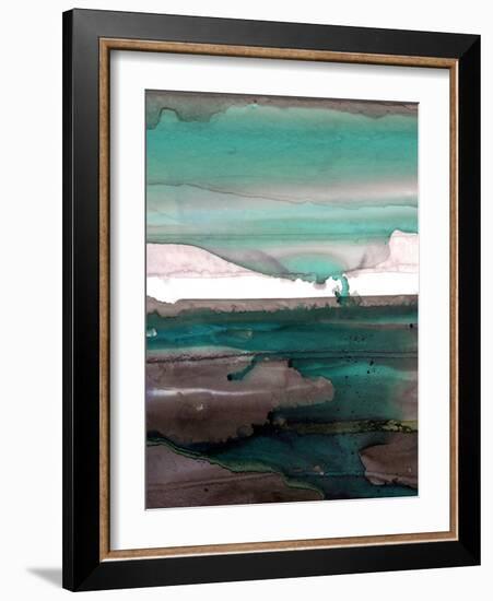 Ink Drips A-Tracy Hiner-Framed Giclee Print