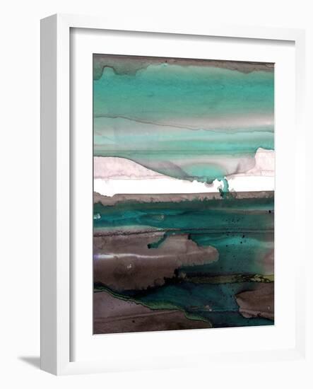 Ink Drips A-Tracy Hiner-Framed Giclee Print