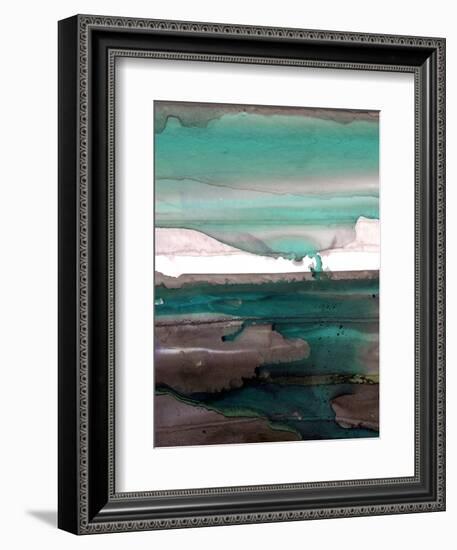 Ink Drips A-Tracy Hiner-Framed Giclee Print