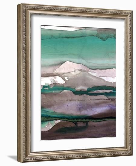 Ink Drips B-Tracy Hiner-Framed Giclee Print