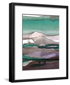 Ink Drips B-Tracy Hiner-Framed Giclee Print