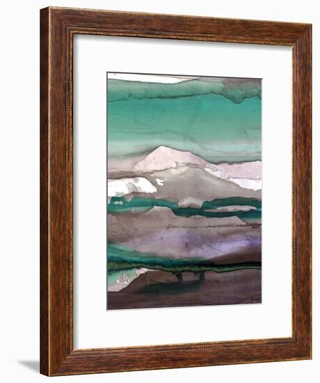Ink Drips B-Tracy Hiner-Framed Giclee Print