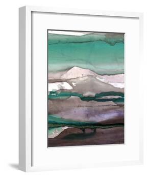Ink Drips B-Tracy Hiner-Framed Giclee Print