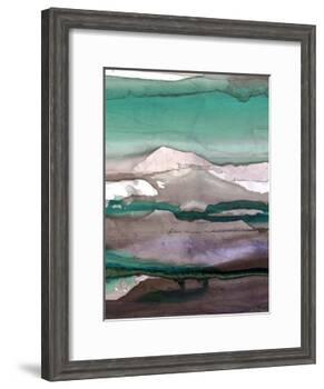 Ink Drips B-Tracy Hiner-Framed Giclee Print