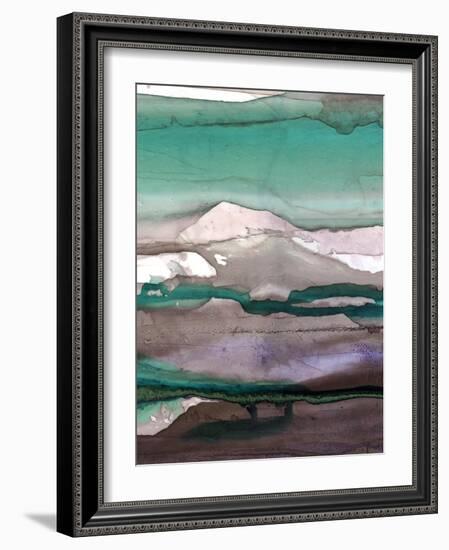 Ink Drips B-Tracy Hiner-Framed Giclee Print