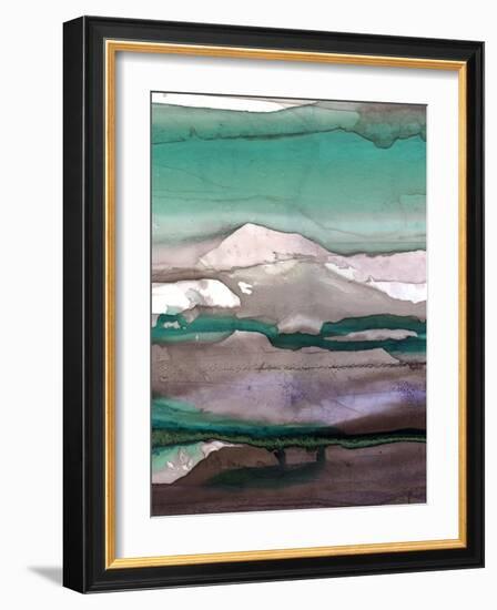 Ink Drips B-Tracy Hiner-Framed Giclee Print