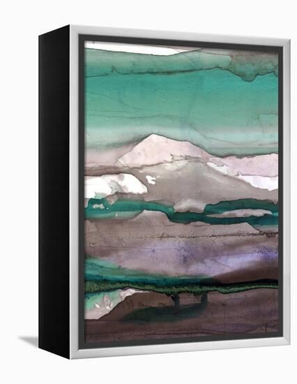 Ink Drips B-Tracy Hiner-Framed Premier Image Canvas