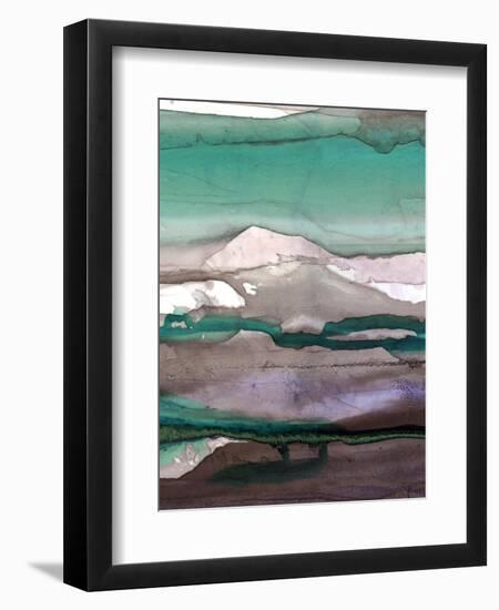 Ink Drips B-Tracy Hiner-Framed Giclee Print