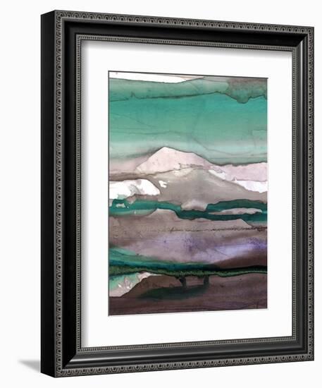 Ink Drips B-Tracy Hiner-Framed Giclee Print