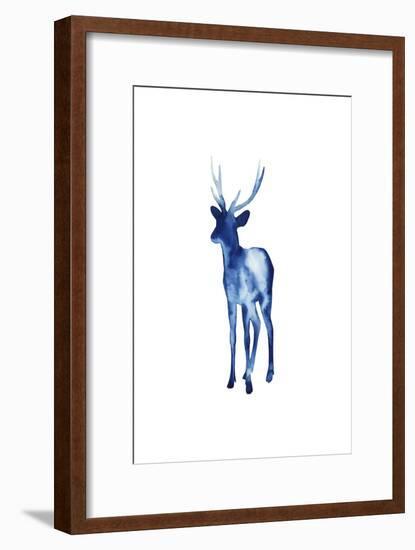 Ink Drop Rusa Deer II-Grace Popp-Framed Art Print