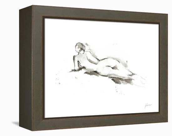 Ink Figure Study IV-Ethan Harper-Framed Stretched Canvas