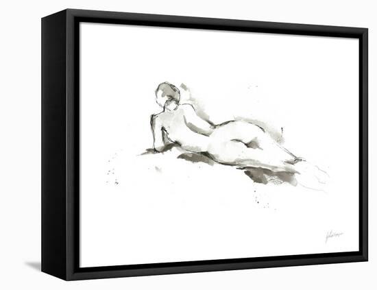 Ink Figure Study IV-Ethan Harper-Framed Stretched Canvas