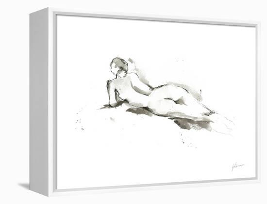 Ink Figure Study IV-Ethan Harper-Framed Stretched Canvas