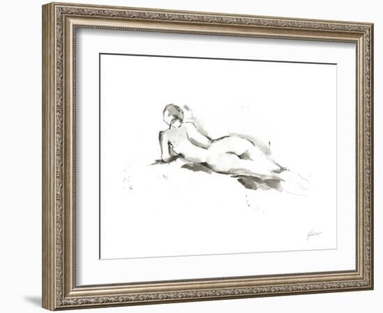 Ink Figure Study IV-Ethan Harper-Framed Art Print