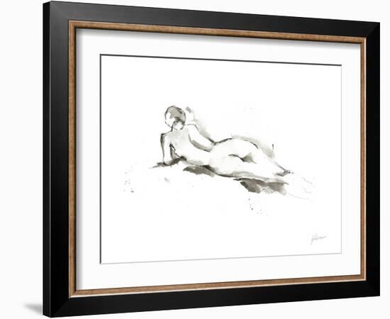 Ink Figure Study IV-Ethan Harper-Framed Art Print