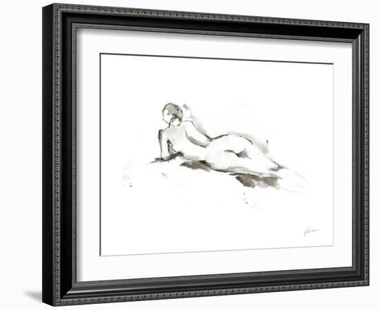 Ink Figure Study IV-Ethan Harper-Framed Art Print