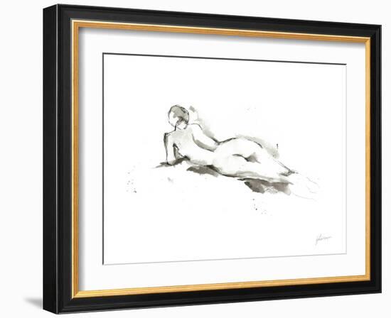 Ink Figure Study IV-Ethan Harper-Framed Art Print