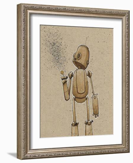 Ink Marker Bot Daisy-Craig Snodgrass-Framed Giclee Print