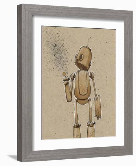 Ink Marker Bot Daisy-Craig Snodgrass-Framed Giclee Print