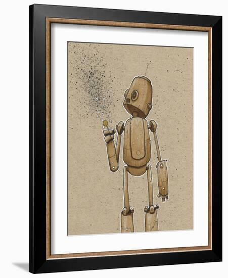 Ink Marker Bot Daisy-Craig Snodgrass-Framed Giclee Print