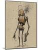 Ink Marker Bot Gunman-Craig Snodgrass-Mounted Giclee Print