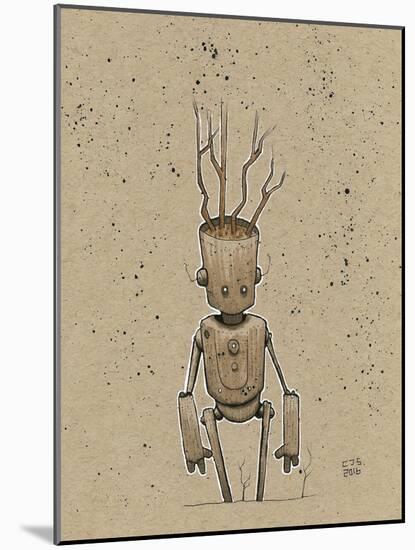 Ink Marker Bot Tree Bot-Craig Snodgrass-Mounted Giclee Print