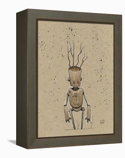 Ink Marker Bot Tree Bot-Craig Snodgrass-Framed Premier Image Canvas