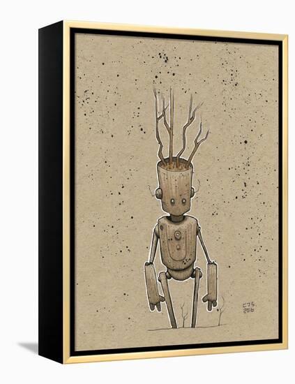 Ink Marker Bot Tree Bot-Craig Snodgrass-Framed Premier Image Canvas