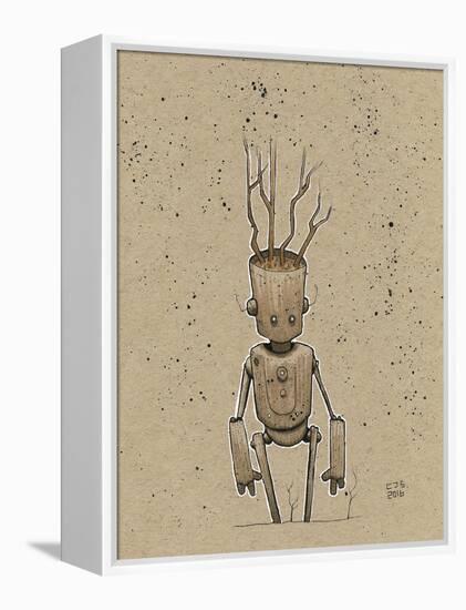Ink Marker Bot Tree Bot-Craig Snodgrass-Framed Premier Image Canvas