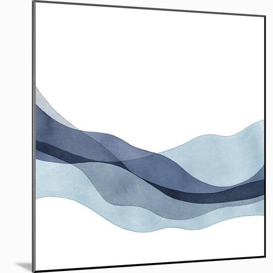 Ink Oceana - Flow-Maja Gunnarsdottir-Mounted Giclee Print