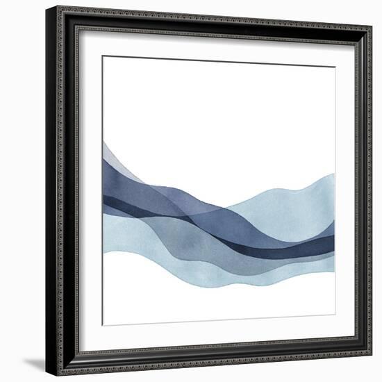 Ink Oceana - Flow-Maja Gunnarsdottir-Framed Giclee Print