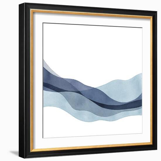 Ink Oceana - Flow-Maja Gunnarsdottir-Framed Giclee Print