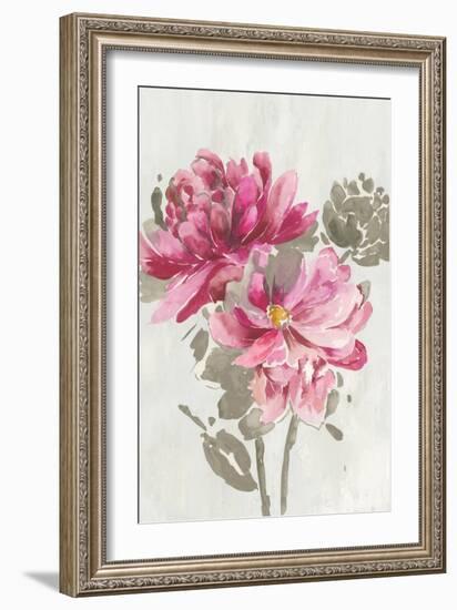 Ink Peony-Asia Jensen-Framed Art Print