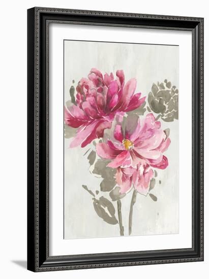 Ink Peony-Asia Jensen-Framed Art Print