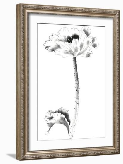 Ink Poppy-Nan Rae-Framed Art Print