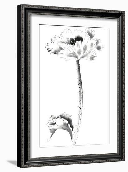 Ink Poppy-Nan Rae-Framed Art Print