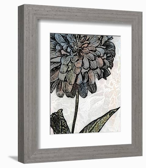 Ink Zinnia I-Christine Zalewski-Framed Premium Giclee Print